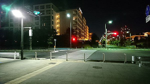 総合公園前横断歩道